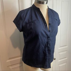 KENAR Linen Top